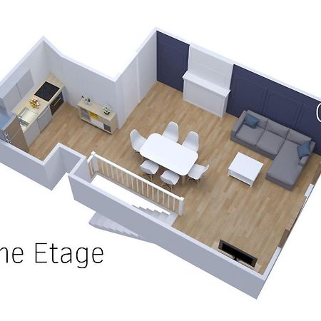 Le Double Pirou # 2 Appartements # Halte Auvergne Thiers Esterno foto