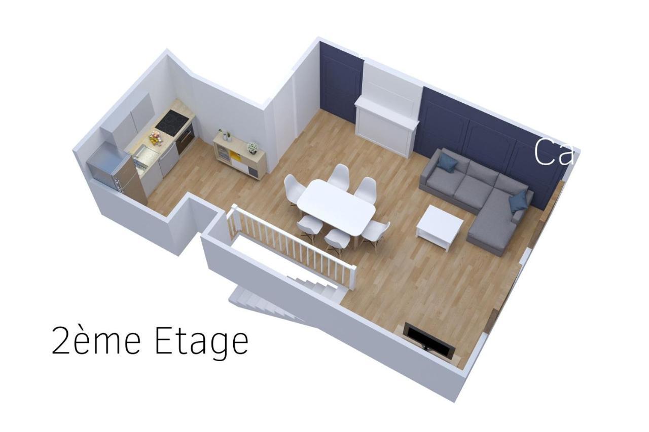 Le Double Pirou # 2 Appartements # Halte Auvergne Thiers Esterno foto