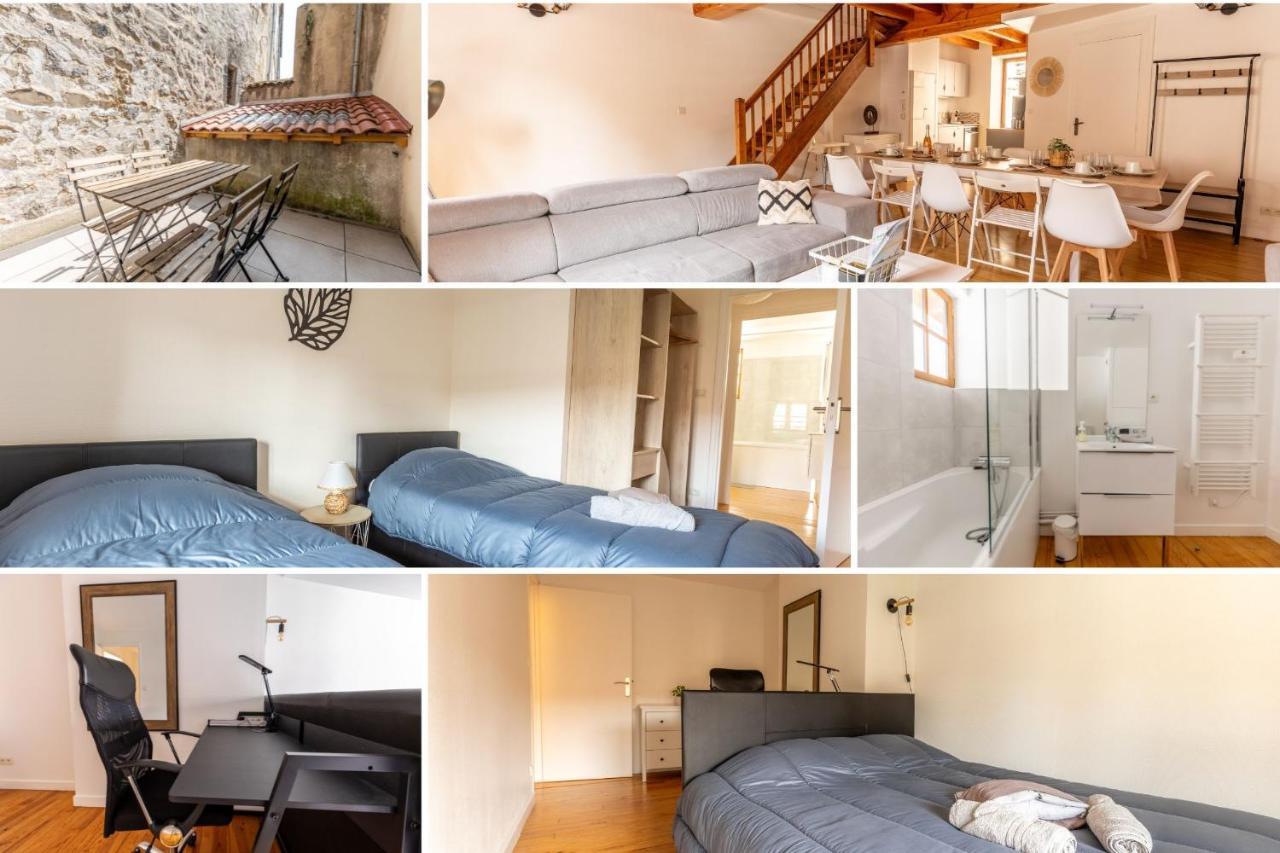 Le Double Pirou # 2 Appartements # Halte Auvergne Thiers Esterno foto