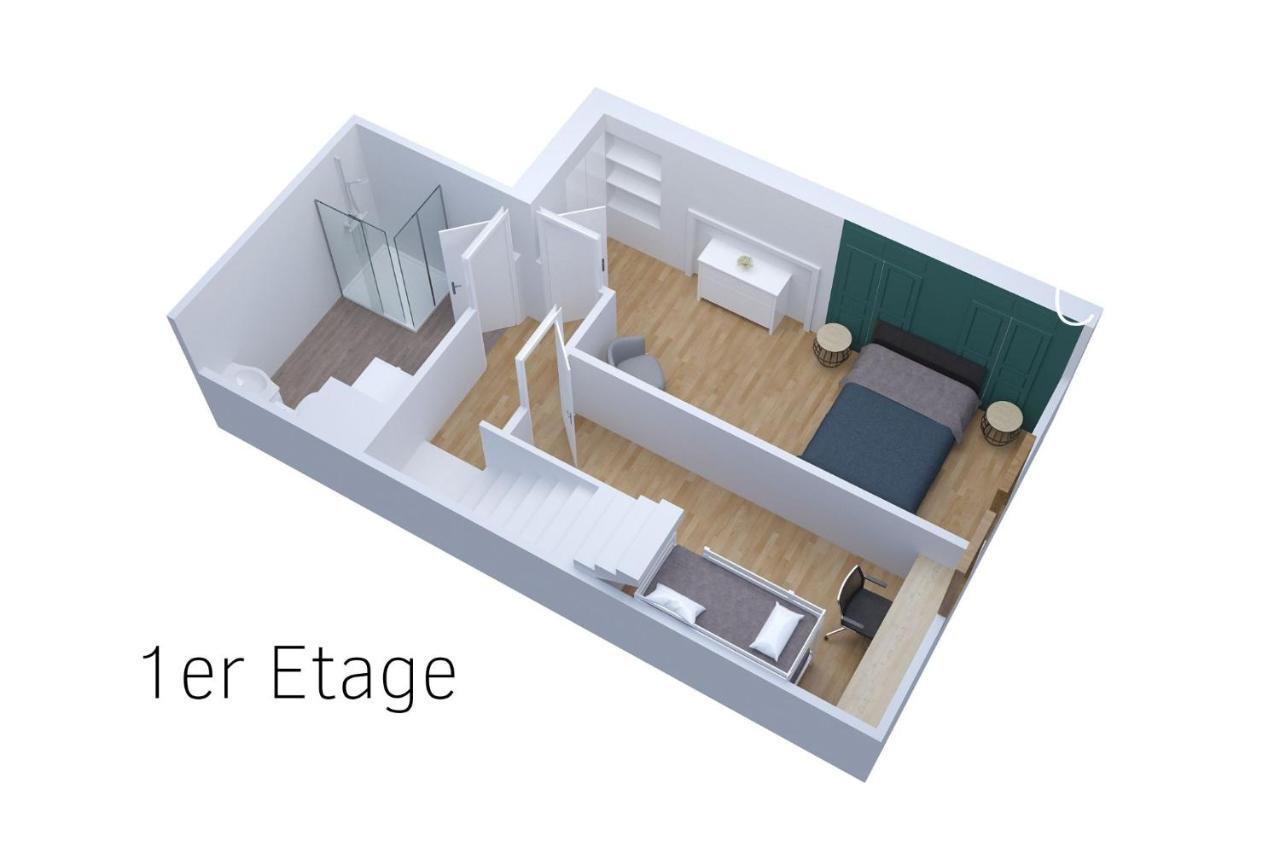 Le Double Pirou # 2 Appartements # Halte Auvergne Thiers Esterno foto