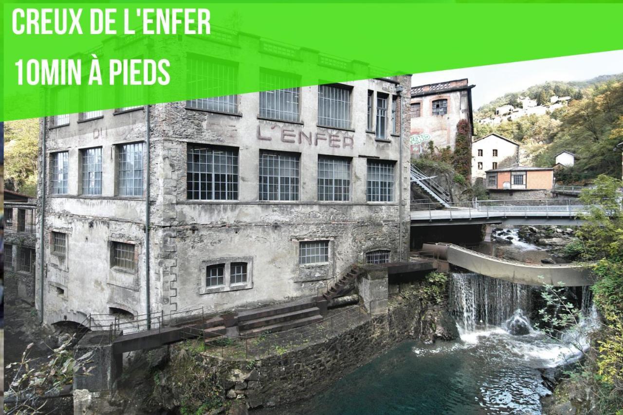 Le Double Pirou # 2 Appartements # Halte Auvergne Thiers Esterno foto
